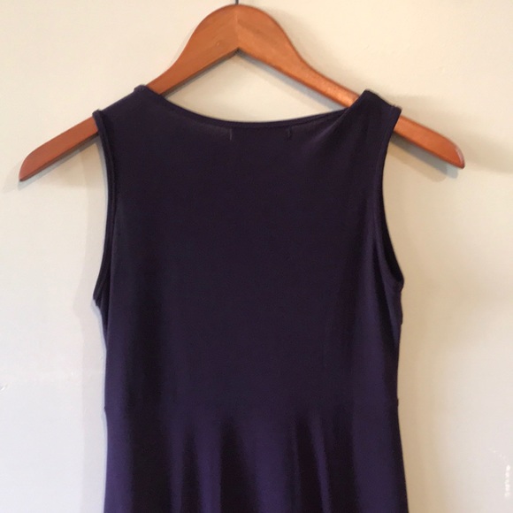 Purple midi dress form Theory - Picture 6 of 7